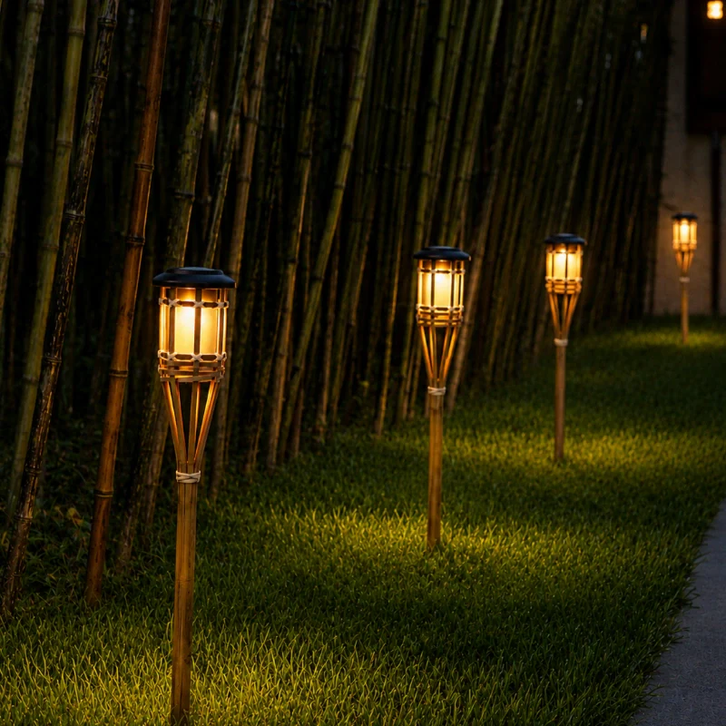 BambooFlame™ Solar Torch - Image 7