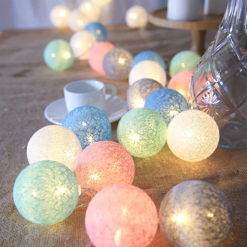 Cotton Ball Garland - Image 12