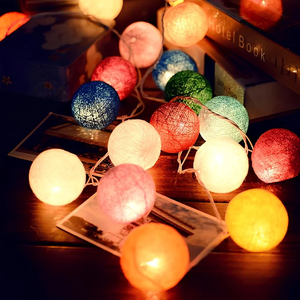 Cotton Ball Garland - Image 14