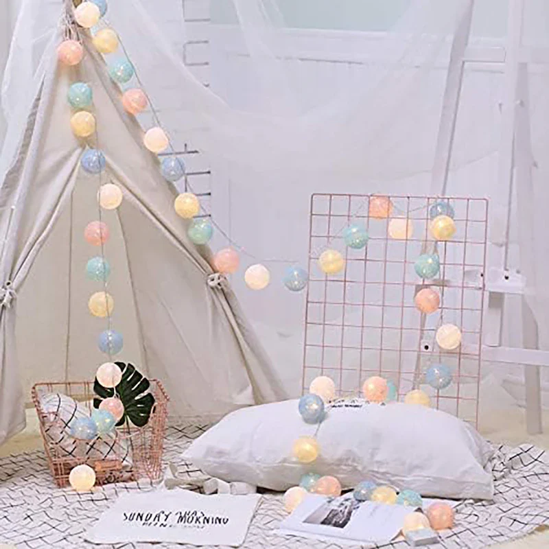 Cotton Ball Garland - Image 20