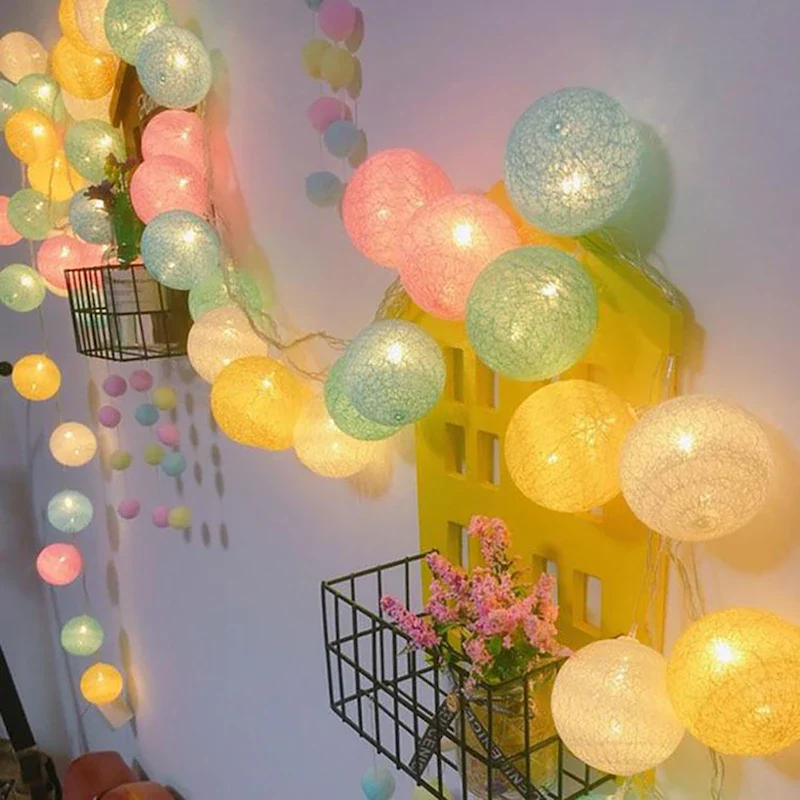Cotton Ball Garland - Image 28