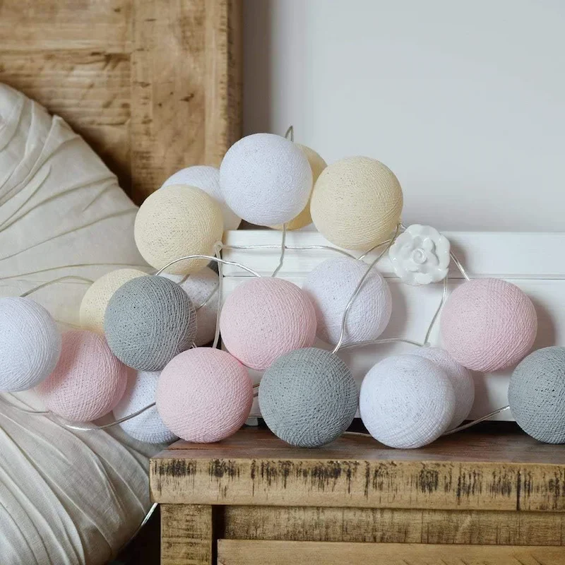 Cotton Ball Garland - Image 31