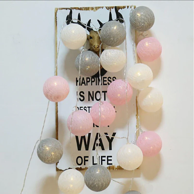 Cotton Ball Garland - Image 32