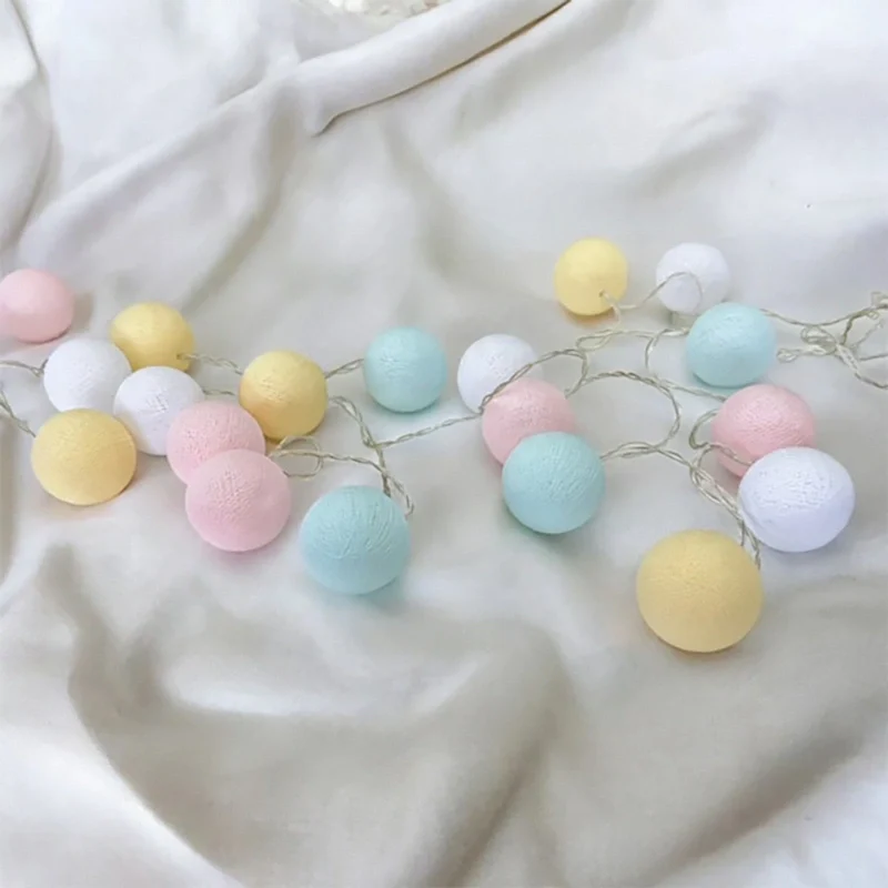 Cotton Ball Garland - Image 33