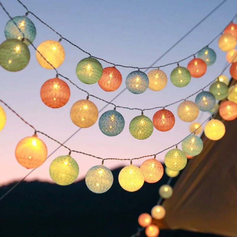 Cotton Ball Garland - Image 34