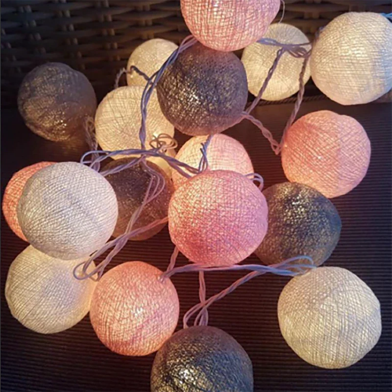 Cotton Ball Garland - Image 36