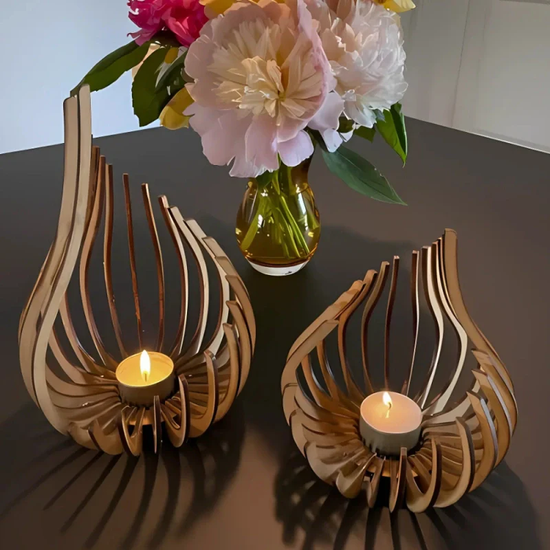 GlimmerDrop™ Candle Holder - Image 2